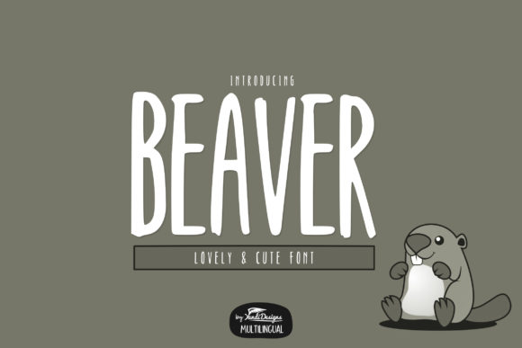 A Modern Designer's Look at the Beaver Display Font