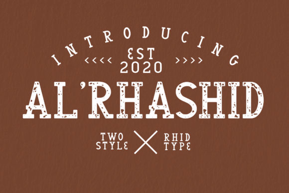 Al Rhasid: Your Bold Typography Asset for Digital Marketing