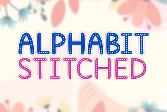 Alphabit Stitched: The Display Font That Polishes Your Digital Identity