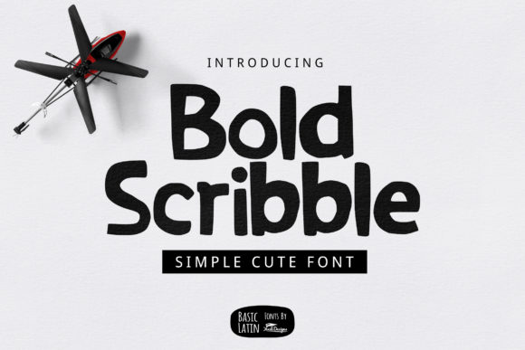 Bold Scribble: The Modern Display Font for Your Digital Canvas
