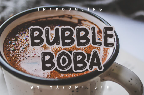 Bubble Boba Font Review for Web & Digital Projects