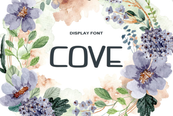 Cove: A Futuristic Display Font for Modern Marketing