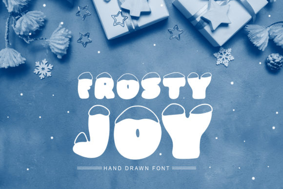 Crafting Winter Magic with the Frosty Joy Font