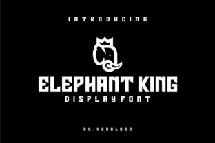 Elephant King: A Font Built for Campaigns That Need to Stand Out