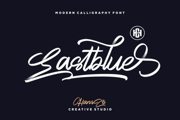 Exploring Eastblue: A Modern Calligraphy Font for Your Brand