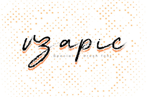 Exploring Vzapic: A Display Font with Authentic Brush Character
