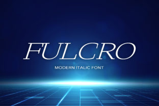 Fulcro: A Modern Display Font Built for Editorial Rhythm