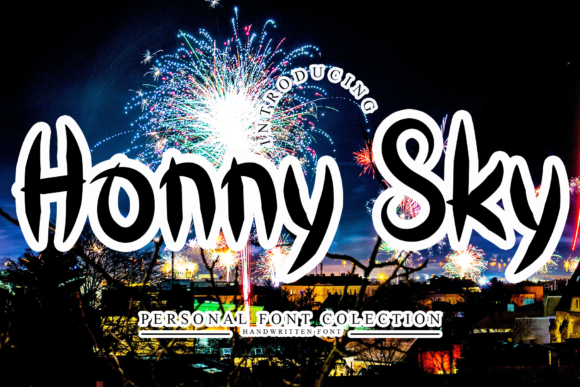 Honny Sky: A Display Font for Modern Digital Marketing