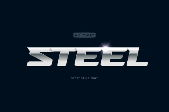 How the Steel Font Can Strengthen Your Brand Identity