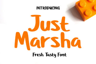 Just Marsha: A Playful Script Font for Web Design