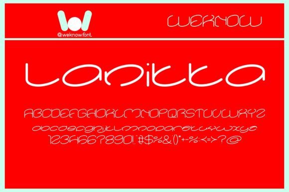 Lanitta: The Playful Font for Handmade Makers