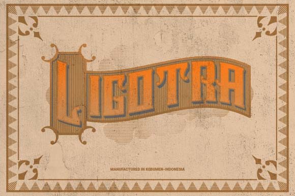 Ligotra: A Bold Display Font for Unmistakable Visual Marketing