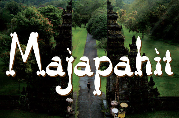 Majapahit Font: A Delicate and Bold Typeface for Crafters