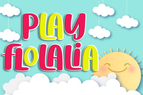 Play Flolalia: The Display Font for Your Creative Products