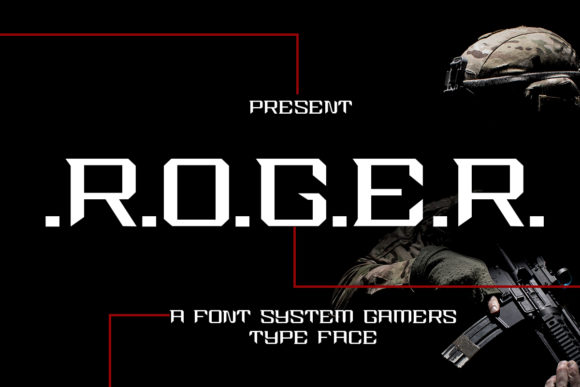 Roger: A Techno Display Font That Electrifies Modern Web Layouts