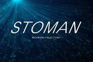 Stoman: A Modern Display Font for Clearer Campaign Messaging