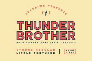 Thunderbrother: A Font That Carries Confidence