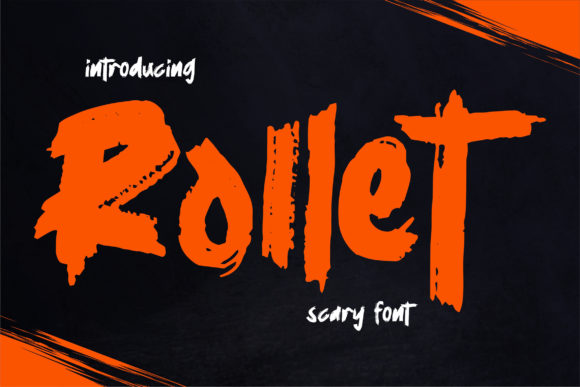 Unleashing Creative Drama with the Rollet Font