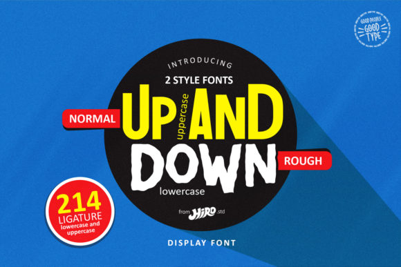 Up and Down: A Dynamic Display Font for Digital Impact